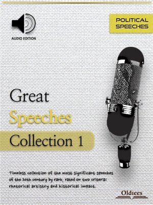 cover image of Great Speeches Collection 1